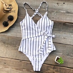 $$$$SOLDD$$$$   Stripes One piece swimsuit